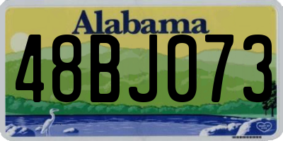 AL license plate 48BJ073