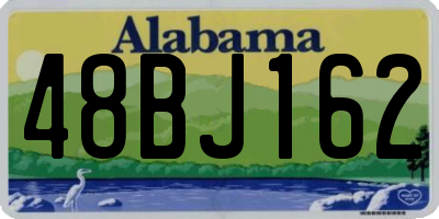 AL license plate 48BJ162