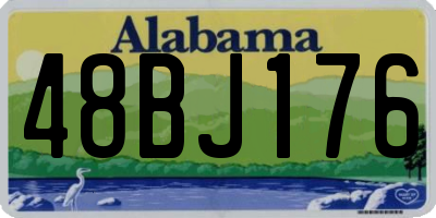 AL license plate 48BJ176