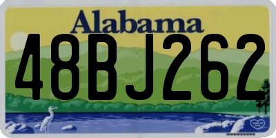 AL license plate 48BJ262