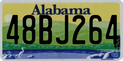 AL license plate 48BJ264
