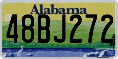 AL license plate 48BJ272