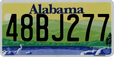 AL license plate 48BJ277