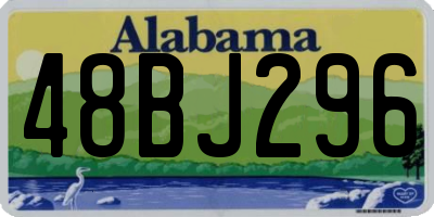 AL license plate 48BJ296