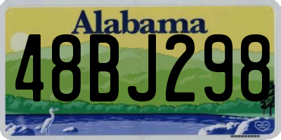 AL license plate 48BJ298