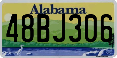 AL license plate 48BJ306