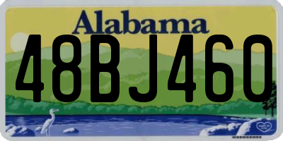AL license plate 48BJ460