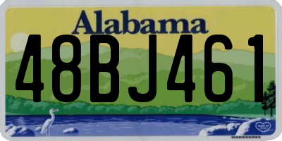 AL license plate 48BJ461