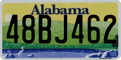 AL license plate 48BJ462
