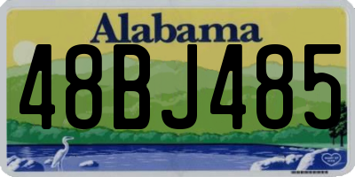AL license plate 48BJ485