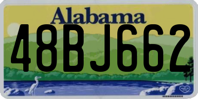 AL license plate 48BJ662