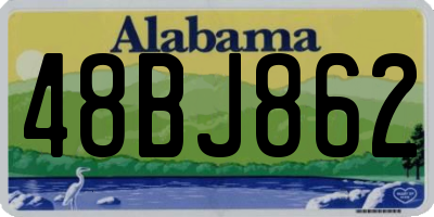 AL license plate 48BJ862