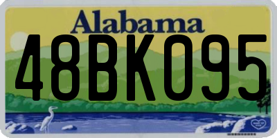 AL license plate 48BK095