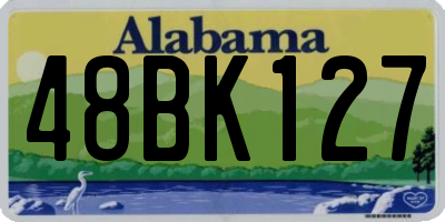 AL license plate 48BK127
