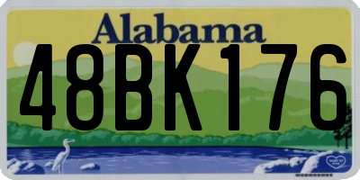 AL license plate 48BK176