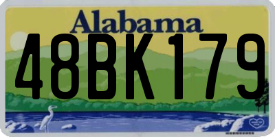 AL license plate 48BK179