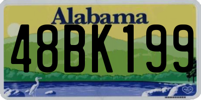 AL license plate 48BK199