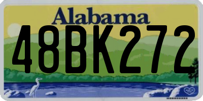 AL license plate 48BK272