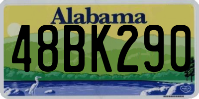 AL license plate 48BK290