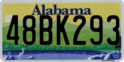 AL license plate 48BK293
