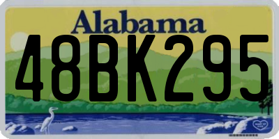 AL license plate 48BK295