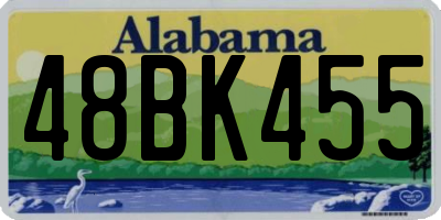 AL license plate 48BK455