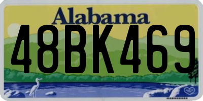 AL license plate 48BK469