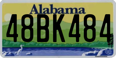 AL license plate 48BK484