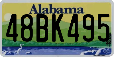 AL license plate 48BK495