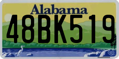 AL license plate 48BK519