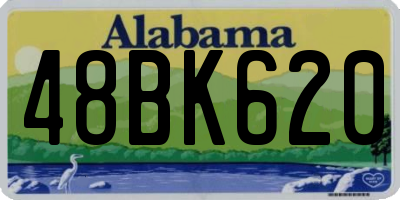 AL license plate 48BK620