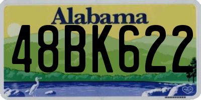 AL license plate 48BK622