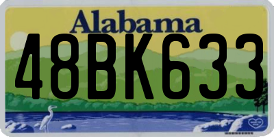 AL license plate 48BK633