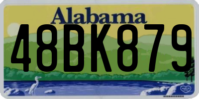 AL license plate 48BK879