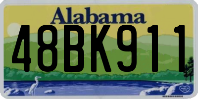 AL license plate 48BK911