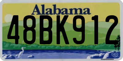 AL license plate 48BK912