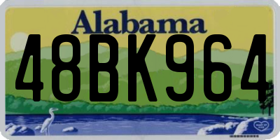 AL license plate 48BK964