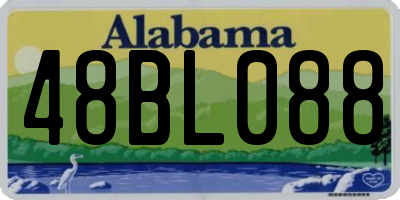 AL license plate 48BL088