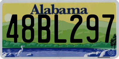 AL license plate 48BL297