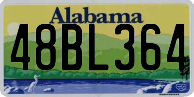AL license plate 48BL364