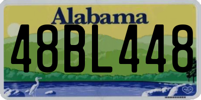 AL license plate 48BL448