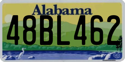 AL license plate 48BL462
