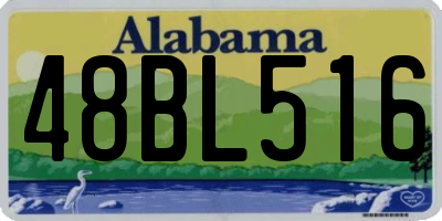 AL license plate 48BL516