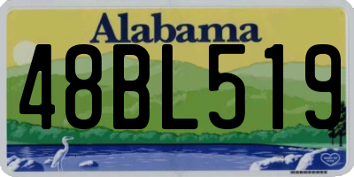 AL license plate 48BL519