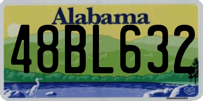AL license plate 48BL632