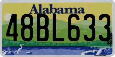 AL license plate 48BL633