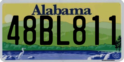 AL license plate 48BL811