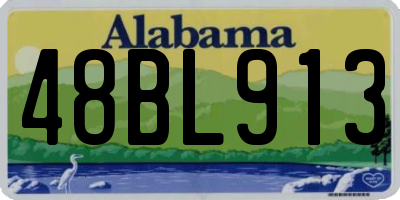 AL license plate 48BL913