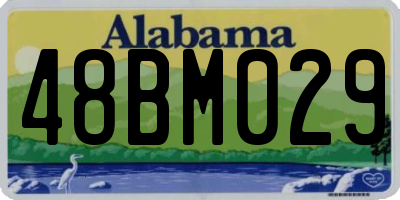 AL license plate 48BM029
