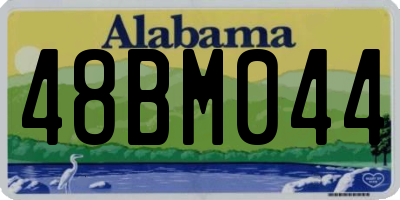 AL license plate 48BM044